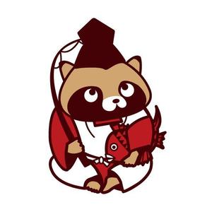 marukei (marukei)さんの七福神の恵比寿様が狸のイラストへの提案