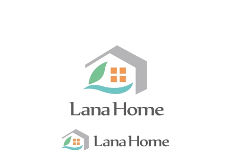 あどばたいじんぐ・とむ (adtom)さんの新築注文住宅　Lana Home のロゴへの提案