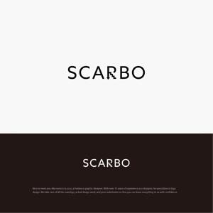 ts.coco (ts_coco21)さんの多目的貸しスタジオ「SCARBO」のワードロゴを募集します。への提案