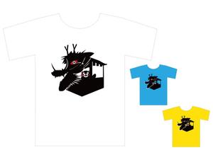 co (cosa)さんの☆★☆大牟田夏まつり大蛇山×大人気くまモンのコラボTシャツデザイン☆★☆への提案