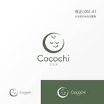 Jelly (Jelly)さんのワッフル、クレープ、タピオカ、バナナジュース、などをテイクアウトで提供する『Cocochi』のロゴへの提案