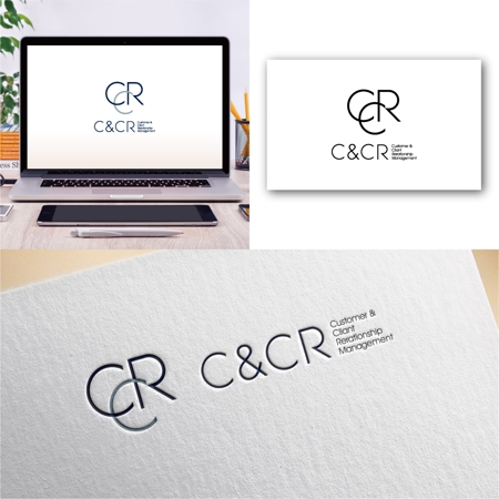 Hi-Design (hirokips)さんの「株式会社C＆CR」ロゴへの提案