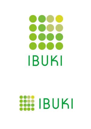 m_flag (matsuyama_hata)さんの中小企業の健康づくりコンサルタント         「IBUKI」のロゴへの提案