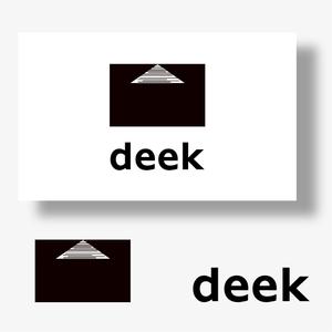 shyo (shyo)さんの男前インテリアの大工『deek』のロゴへの提案