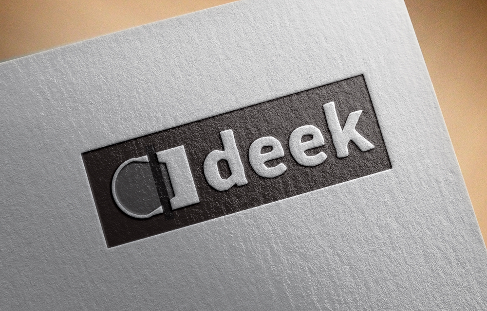 男前インテリアの大工『deek』のロゴ