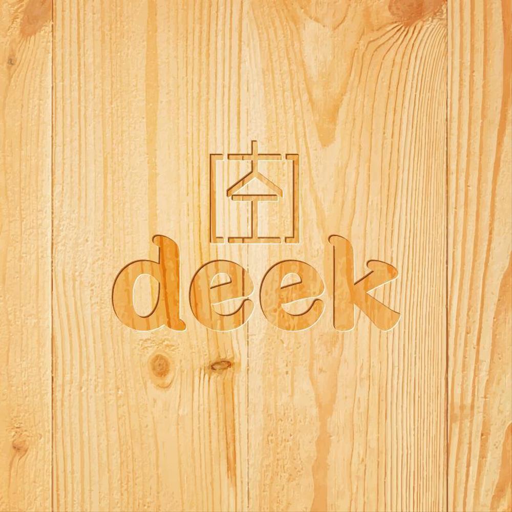 男前インテリアの大工『deek』のロゴ