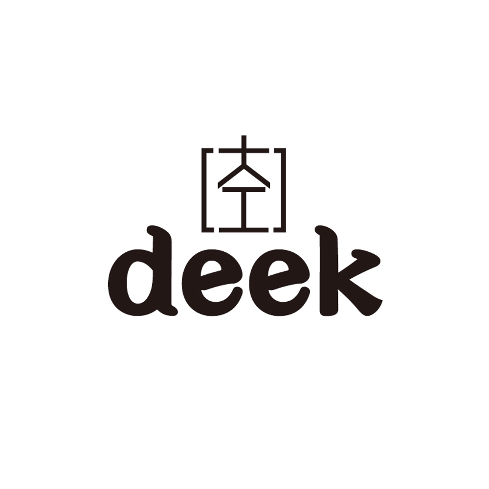 男前インテリアの大工『deek』のロゴ