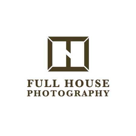 hidebofujiさんの「FULL HOUSE PHOTOGRAPHY」のロゴ作成への提案