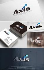 m_mhljm (m_mhljm)さんの人材派遣会社「Axis」のロゴへの提案