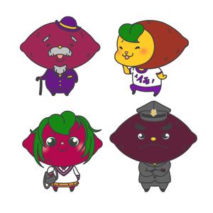 しみしみ (itimatu5label)さんのさつまいもポータルサイトのキャラクター制作への提案