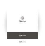 KOHana_DESIGN (diesel27)さんの社名ロゴ「51Action」の行動指針を示すイラストロゴへの提案