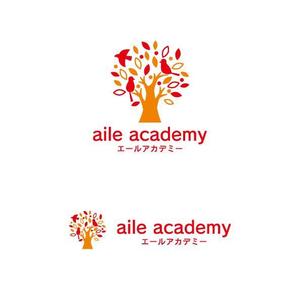 otanda (otanda)さんの日本語学校エールアカデミー（aile academy)のロゴへの提案