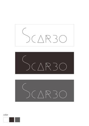 LYS (rina0000)さんの多目的貸しスタジオ「SCARBO」のワードロゴを募集します。への提案