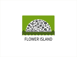 kikujiro (kiku211)さんの横断幕、協賛広告「フラワーアイランド株式会社」のロゴへの提案