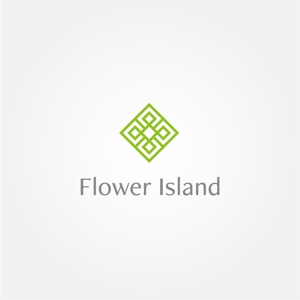tanaka10 (tanaka10)さんの横断幕、協賛広告「フラワーアイランド株式会社」のロゴへの提案