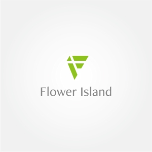 tanaka10 (tanaka10)さんの横断幕、協賛広告「フラワーアイランド株式会社」のロゴへの提案