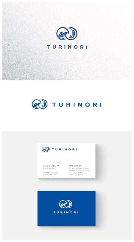 ainogin (ainogin)さんのボートライドシェア　サイト 　「 TURINORI 」のロゴ制作への提案