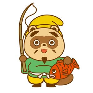 株式会社ひでみ企画 (hidemikikaku)さんの七福神の恵比寿様が狸のイラストへの提案