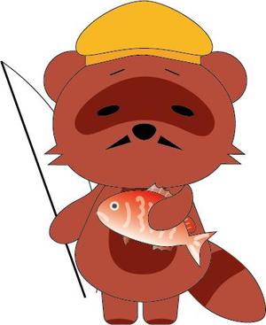 sushi216 (sushi216)さんの七福神の恵比寿様が狸のイラストへの提案