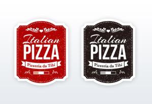 growth (G_miura)さんの冷凍ピッツア「Pizzeria da Tibi」パッケージシールデザインへの提案