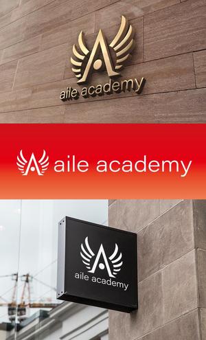 mizuno5218 (mizuno5218)さんの日本語学校エールアカデミー（aile academy)のロゴへの提案
