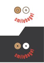 Northern Raven (mameg)さんのベーグルショップ『smilebagel』のロゴへの提案