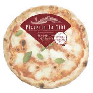 S O B A N I graphica (csr5460)さんの冷凍ピッツア「Pizzeria da Tibi」パッケージシールデザインへの提案