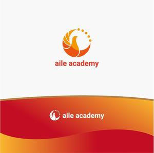 MIND SCAPE DESIGN (t-youha)さんの日本語学校エールアカデミー（aile academy)のロゴへの提案