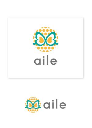 cozou (cozou)さんの日本語学校エールアカデミー（aile academy)のロゴへの提案