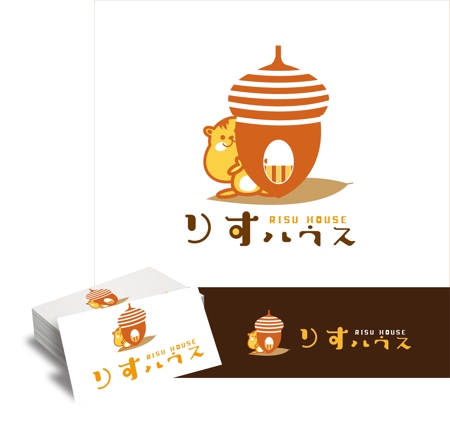 arc design (kanmai)さんの住宅会社のホームページで使うロゴの作成（りす）への提案