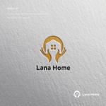 doremi (doremidesign)さんの新築注文住宅　Lana Home のロゴへの提案