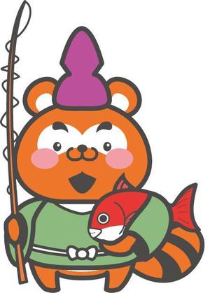 loveinko (loveinko)さんの七福神の恵比寿様が狸のイラストへの提案