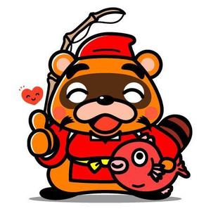 ヤンロン (yanron)さんの七福神の恵比寿様が狸のイラストへの提案