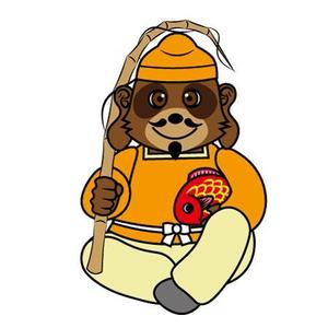 たであい (Tadeai)さんの七福神の恵比寿様が狸のイラストへの提案