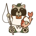 KINOTO (kinoto013)さんの七福神の恵比寿様が狸のイラストへの提案