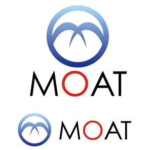 sametさんの「株式会社MOAT」のロゴ作成への提案