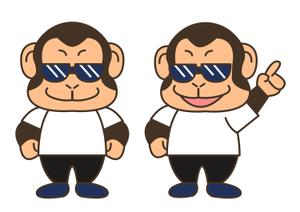 お絵描きカーネル (colonel-design-offic)さんのチンパンジーのキャラクター（恋愛系YouTubeサイトで使用）への提案