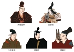 ichiiigoooooさんの大津市観光系Webサイト歴史上人物のイラストへの提案