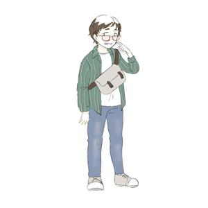 古井卯月 (uduki04)さんのファッション・恋愛系WEBメディア(男性向け)のユーザー像のイラストへの提案