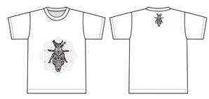 birz (birz)さんの【Tシャツのプリントデザイン】虫好きさん用アパレルブランドのTシャツプリントデザイン案複数募集への提案
