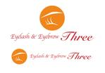 小南真由美 (kominami42)さんのEyelash&Eyebrow salon 「Three」のロゴへの提案