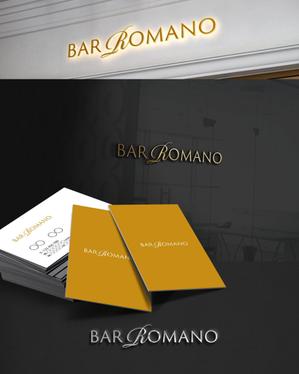 DR.DESIGN (Nakamura__)さんの麻布十番のイタリアンバル「BAR ROMANO」のロゴ＆マークへの提案