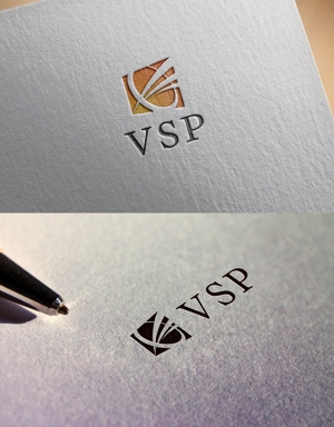 D.R DESIGN (Nakamura__)さんの高速通信機器用材料(両面平滑電解銅箔「VSP」)のロゴへの提案