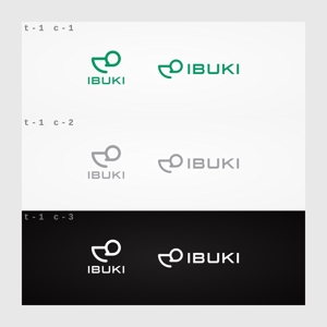 Yolozu (Yolozu)さんの中小企業の健康づくりコンサルタント         「IBUKI」のロゴへの提案