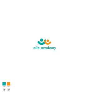 red3841 (red3841)さんの日本語学校エールアカデミー（aile academy)のロゴへの提案