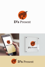 eldordo design (eldorado_007)さんのヘッドスパ専門店を手掛ける「D's Present」のロゴへの提案