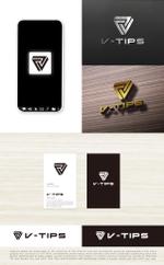 tog_design (tog_design)さんの新規プラットフォーム事業「V-Tips」ロゴへの提案
