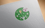 masami designer (masa_uchi)さんの果樹→パフェ→お客様→果樹→パフェ→お客様→果樹・・・の循環ロゴへの提案
