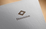 haruru (haruru2015)さんのプラセンタ石鹸「dimension」のロゴへの提案
