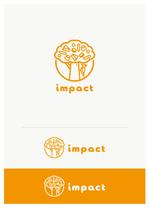 pTree LABO (torch_tree)さんの お菓子やスパイスを製造販売する「 Impact」というブランドのロゴへの提案